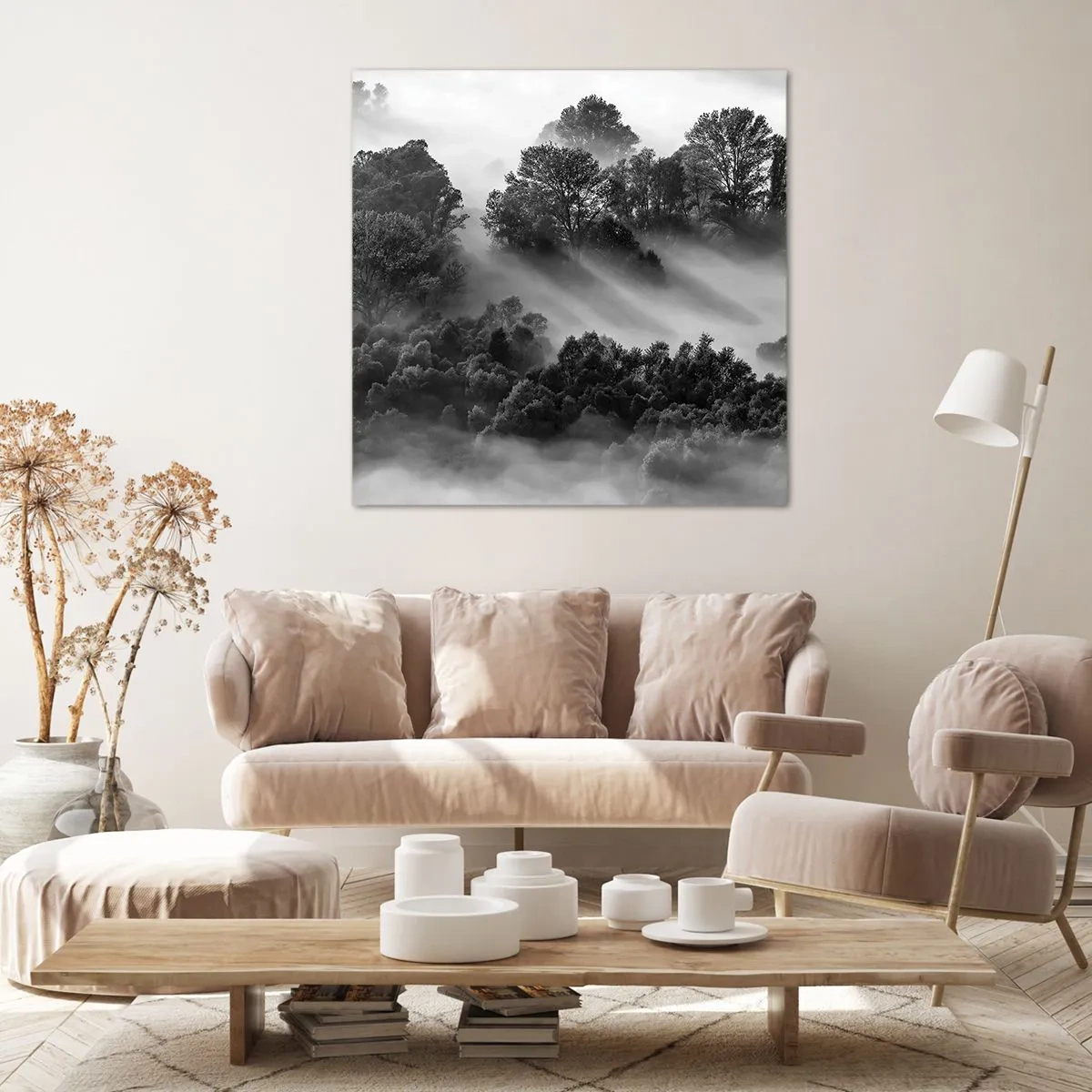 Obraz na płótnie - Wstający ze snu - 50x50 cm