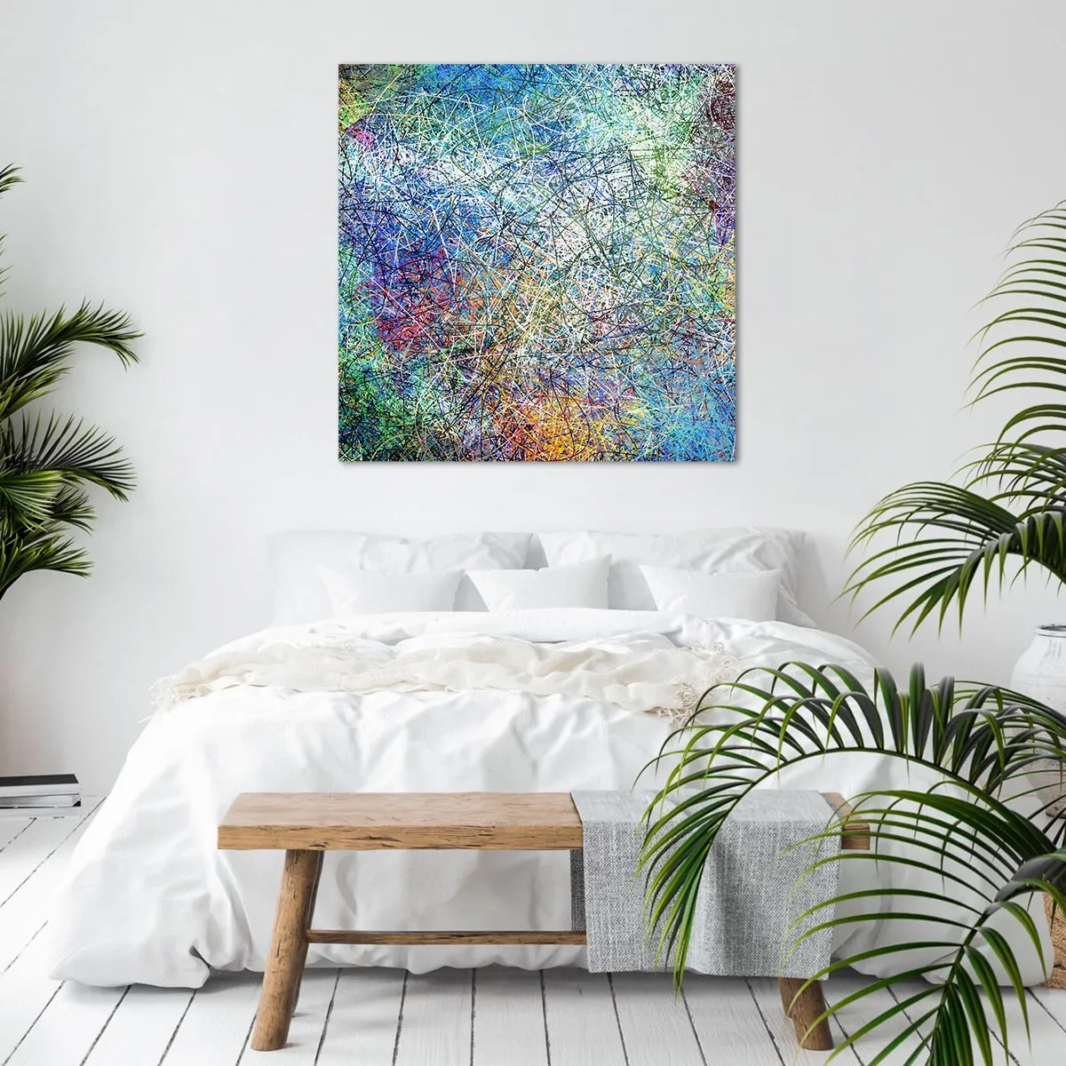Obraz na płótnie - To nie takie proste - 60x60 cm