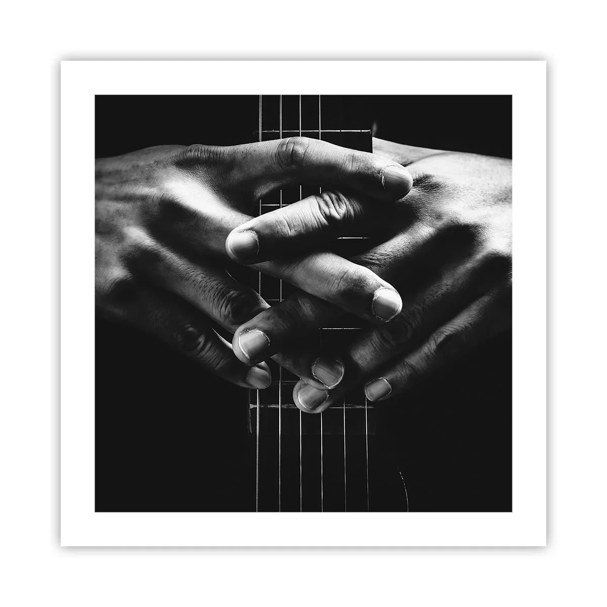 Plakat - Modlitwa artysty - 50x50 cm