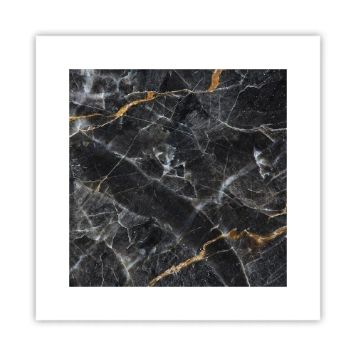 Plakat - Wewnętrzne życie kamienia - 30x30 cm