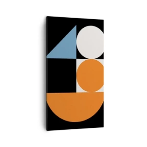 Obraz na płótnie - Układ figurowy - 45x80 cm