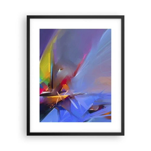 Plakat w czarnej ramie - Śmigła jak ptak - 40x50 cm