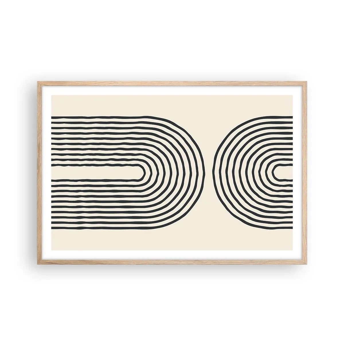 Plakat w ramie jasny dąb - Już za chwilę… - 91x61 cm