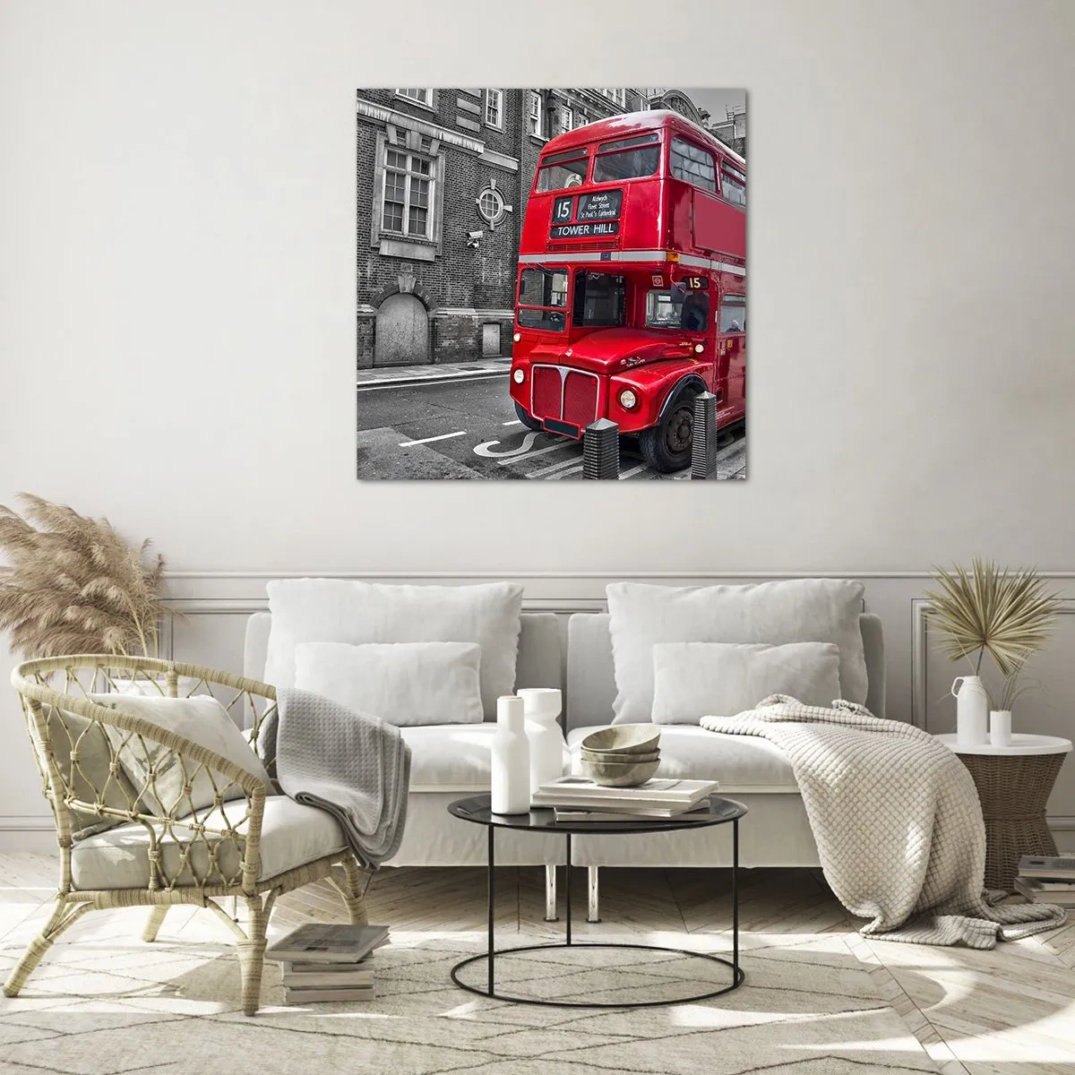 Obraz na szkle - Zawsze taki sam - 70x70 cm