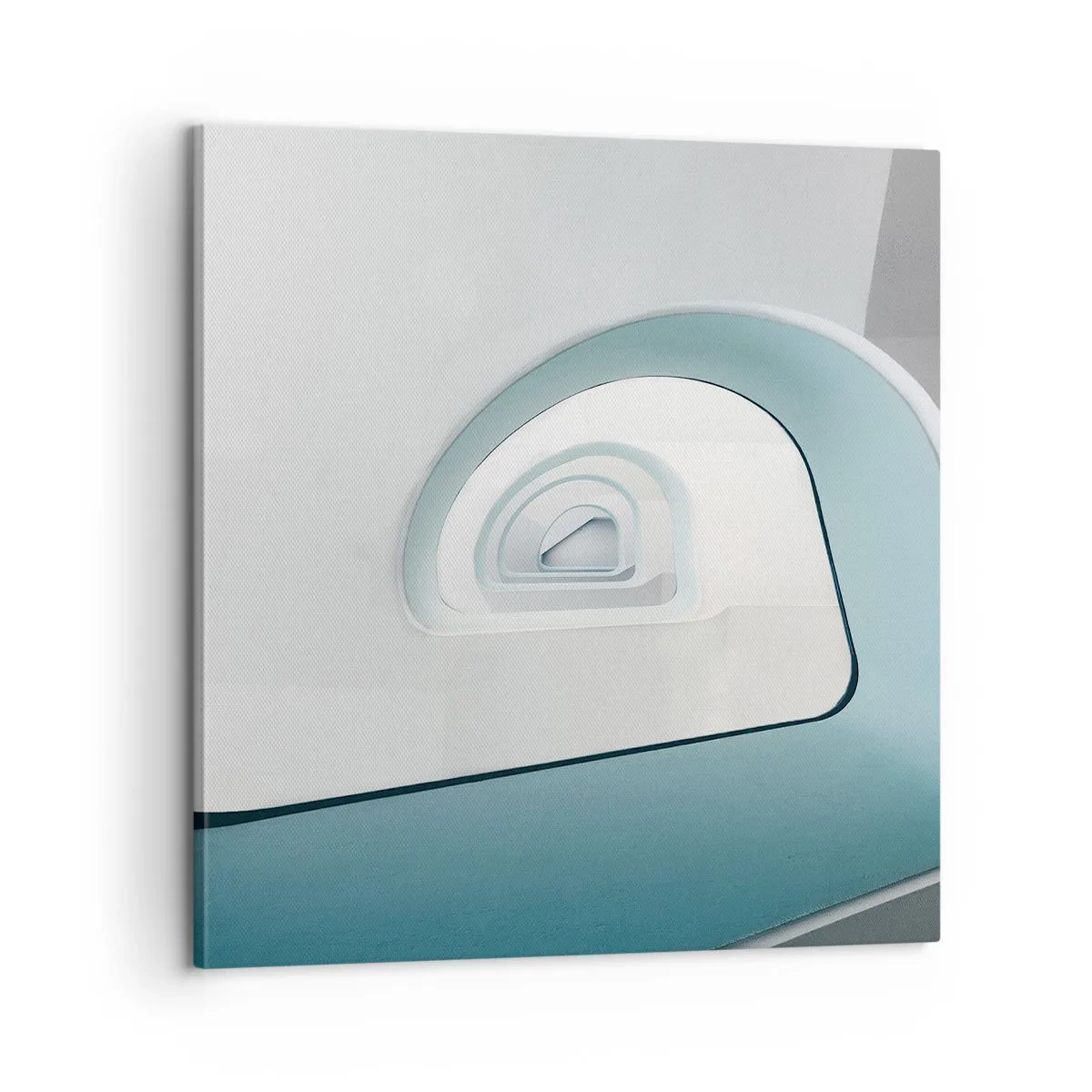 Obraz na płótnie - Do dna błękitu - 60x60 cm