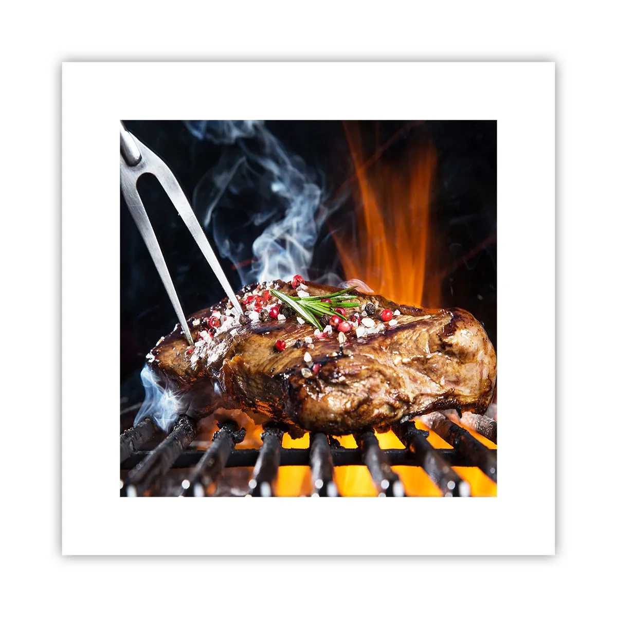 Plakat - Soczyste i wonne - 30x30 cm