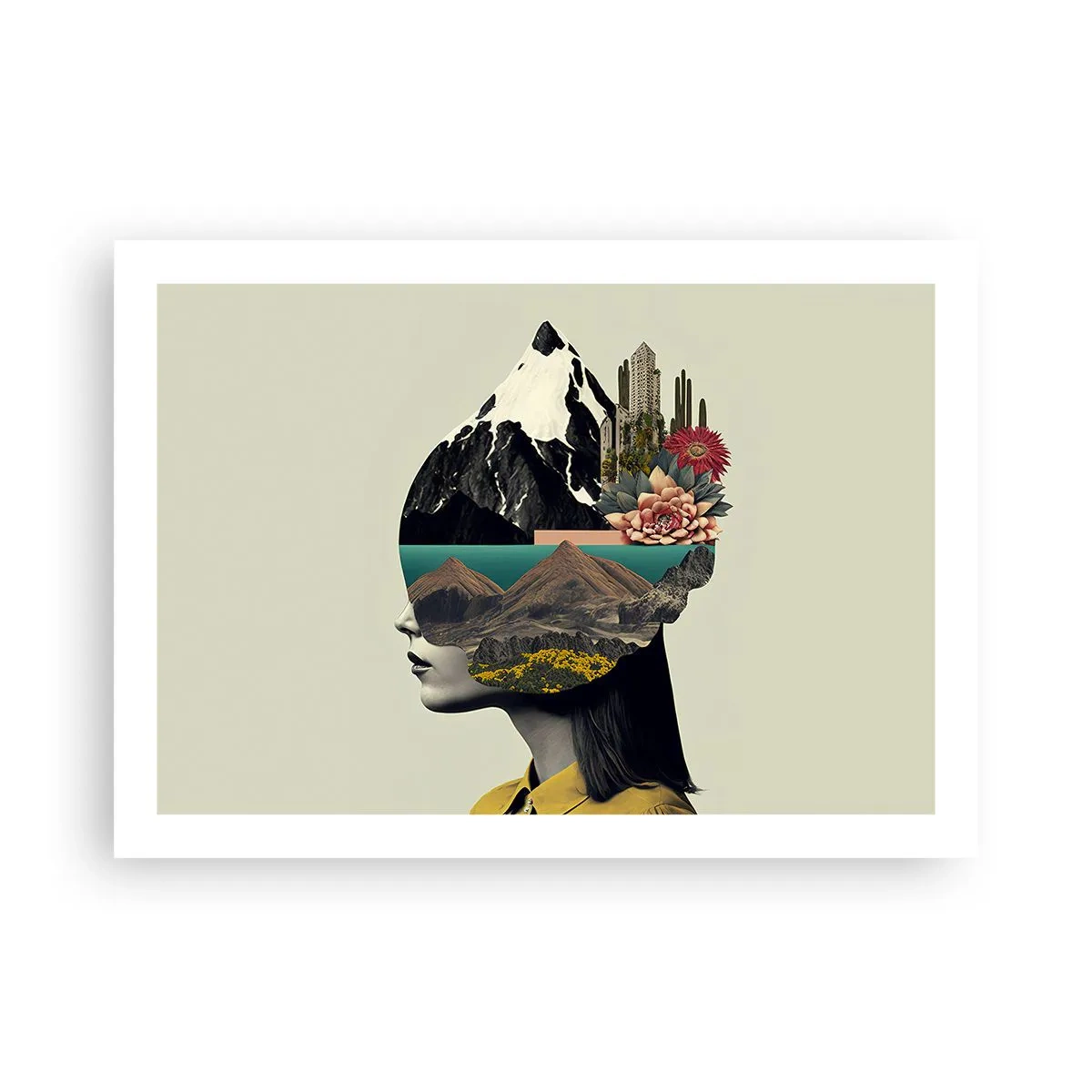 Plakat - Kobieta – zawsze tajemnica - 70x50 cm