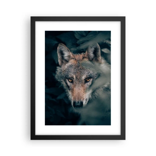Plakat w czarnej ramie - Łowca - 30x40 cm