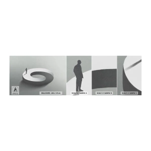 Fototapeta Próbka Standard Eco - I bądź tu mądry - Człowiek, 3D, Biznesman - 100x30 cm