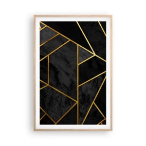 Plakat w ramie jasny dąb - Mrok i blask - 61x91 cm