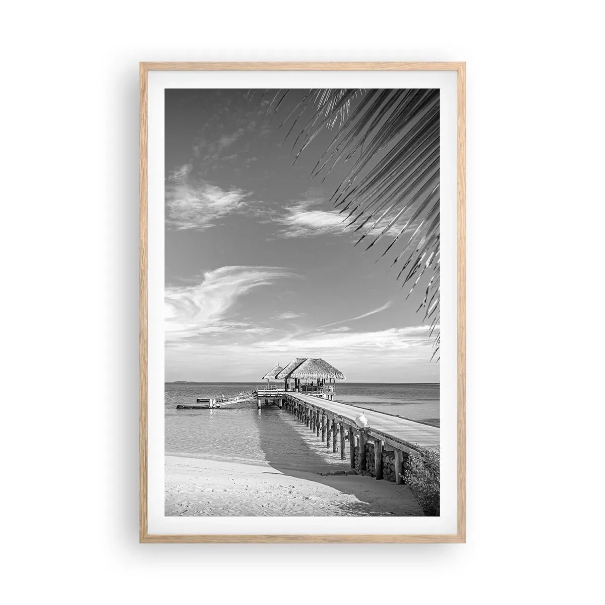 Plakat w ramie jasny dąb - Wspomnienie czy marzenie? - 61x91 cm