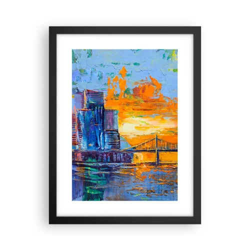 Plakat w czarnej ramie - Kultura i natura - 30x40 cm