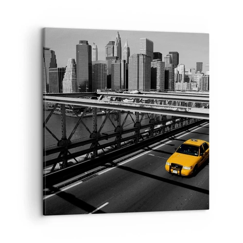 Obraz na płótnie - Kolor wielkiego miasta - 50x50 cm