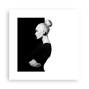 Plakat - Po prostu kobieta - 30x30 cm
