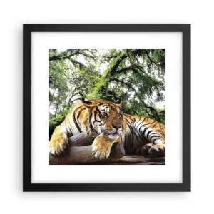 Plakat w czarnej ramie - Z wyrazami szacunku - 30x30 cm