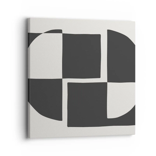 Obraz na płótnie - Antyteza – synteza - 40x40 cm