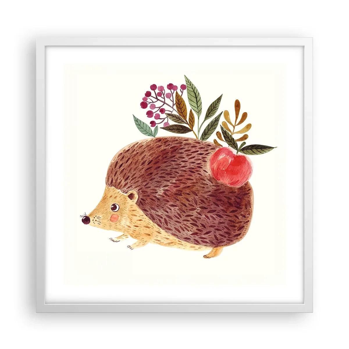 Plakat w białej ramie - I już mnie lubisz - 50x50 cm