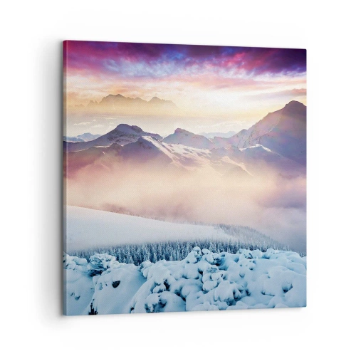 Obraz na płótnie - Siła i czystość natury - 60x60 cm