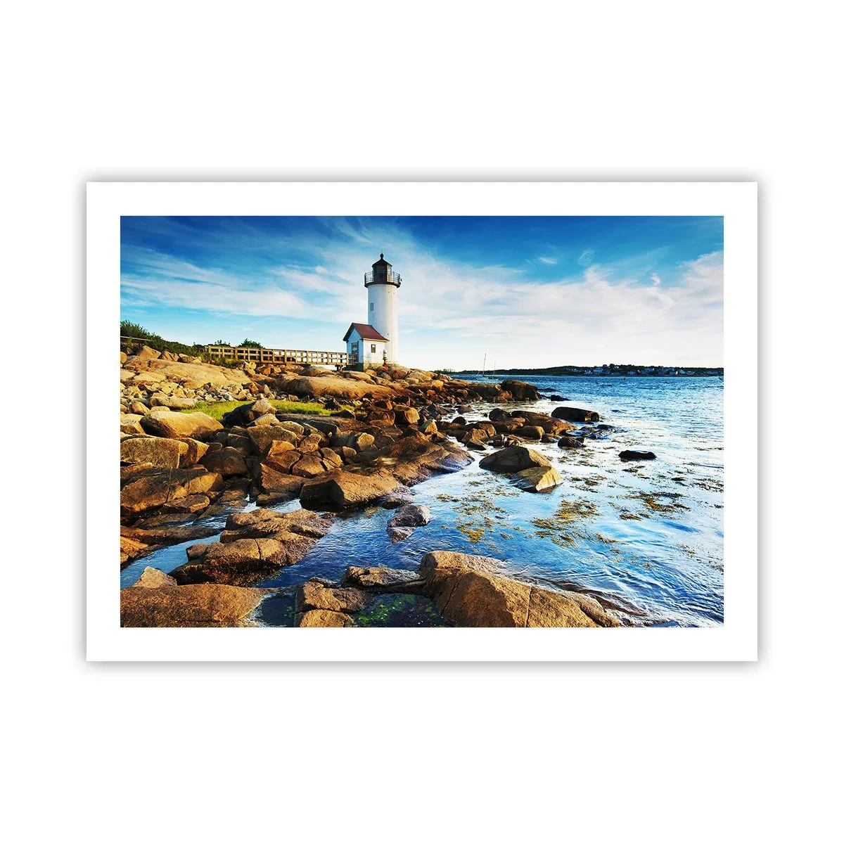 Plakat - Wracajcie szczęśliwie, czekam - 70x50 cm