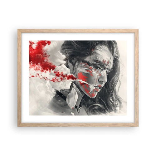 Plakat w ramie jasny dąb - W oparach absurdu - 50x40 cm