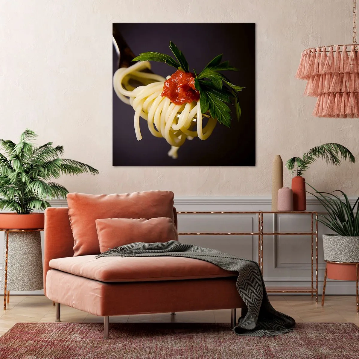 Obraz na płótnie - Smakowity kęs - 30x30 cm