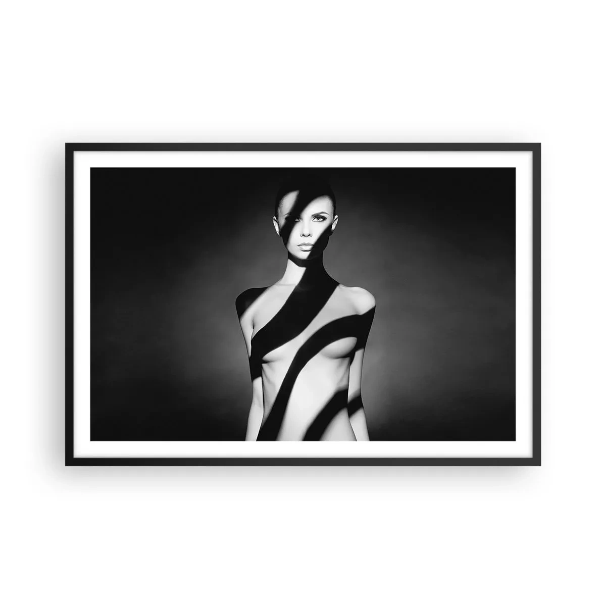 Plakat w czarnej ramie - W blasku i w cieniu - 91x61 cm