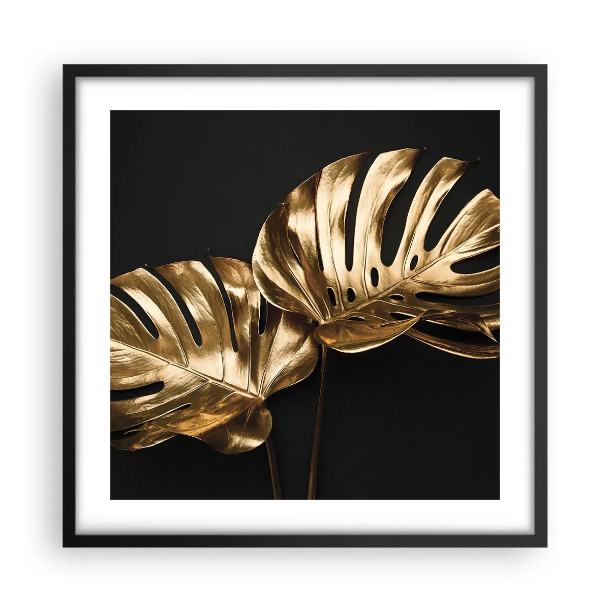 Plakat w czarnej ramie - Skarby natury - 50x50 cm