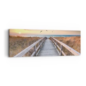 Obraz na płótnie - Przestrzeń wzlotów - 90x30 cm