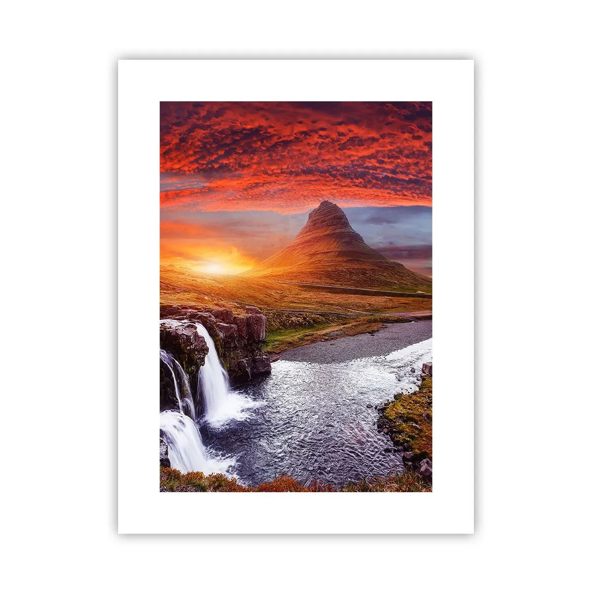 Plakat - Widok Śródziemia - 30x40 cm