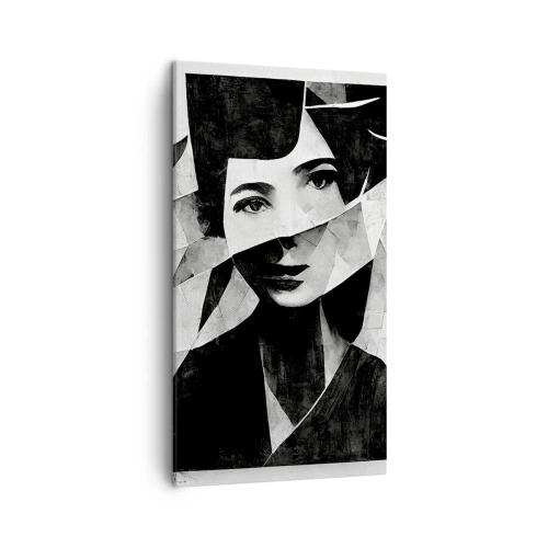 Obraz na płótnie - Naprawdę jaka jesteś… - 45x80 cm