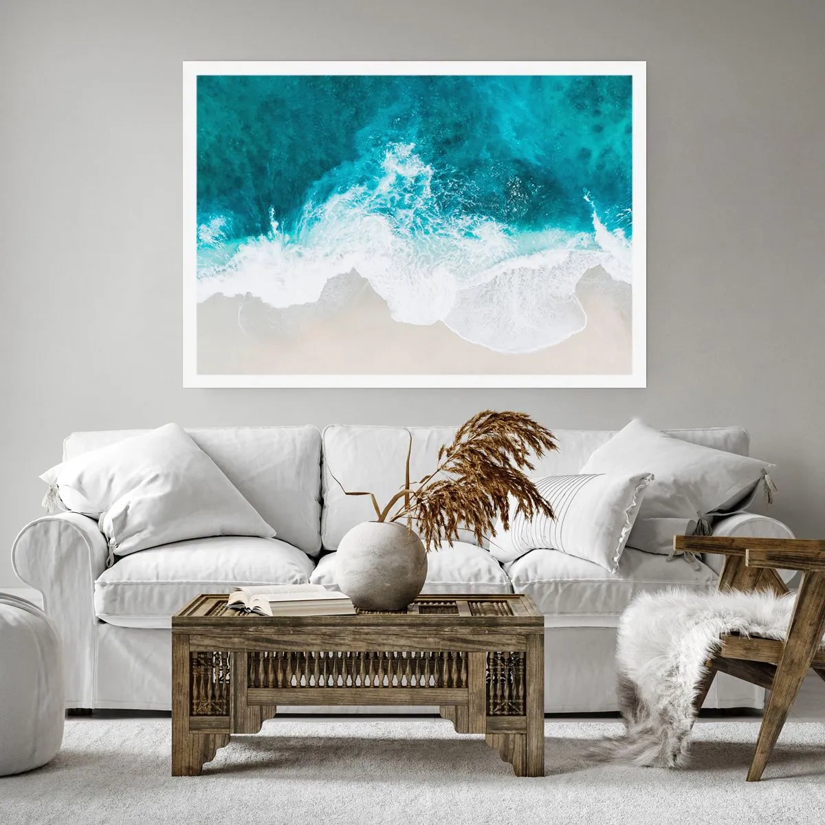 Plakat - Naturalna pieszczota - 40x30 cm