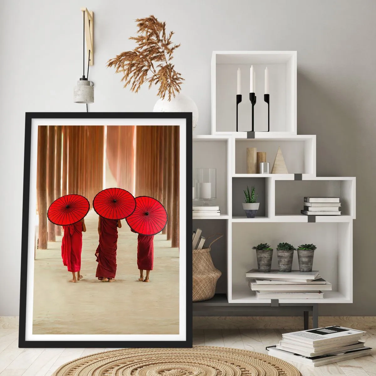 Plakat w czarnej ramie - W drodze do Czystej Krainy - 30x40 cm