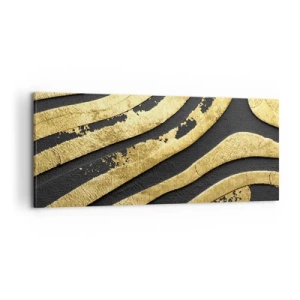 Obraz na płótnie - Wszystko płynie - 100x40 cm