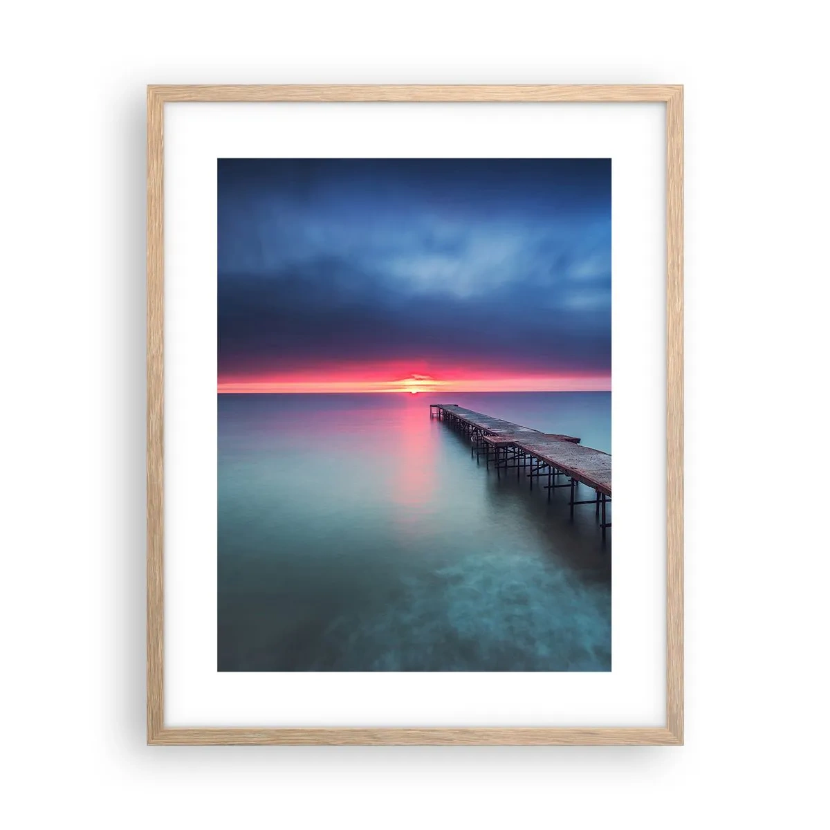 Plakat w ramie jasny dąb - Między niebem a ziemią - 40x50 cm