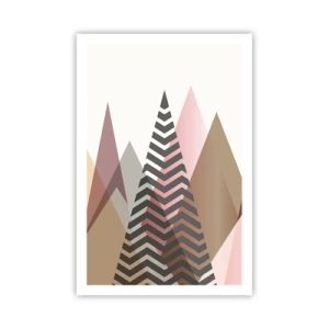 Plakat - Piramidalny widok - 61x91 cm