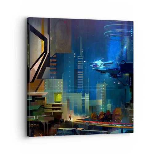 Obraz na płótnie - W niedalekiej przyszłości - 30x30 cm