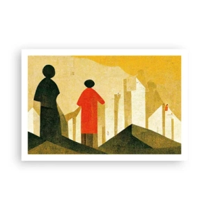 Plakat - Jeszcze daleka droga - 91x61 cm