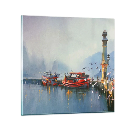 Obraz na szkle - Na końcu świata - 60x60 cm