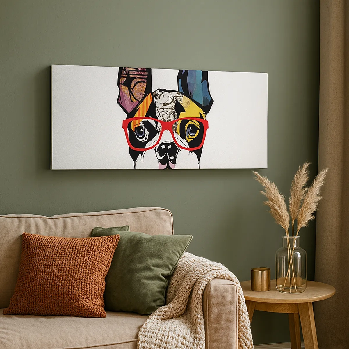 Obraz na płótnie - Intelektualista - 30x30 cm