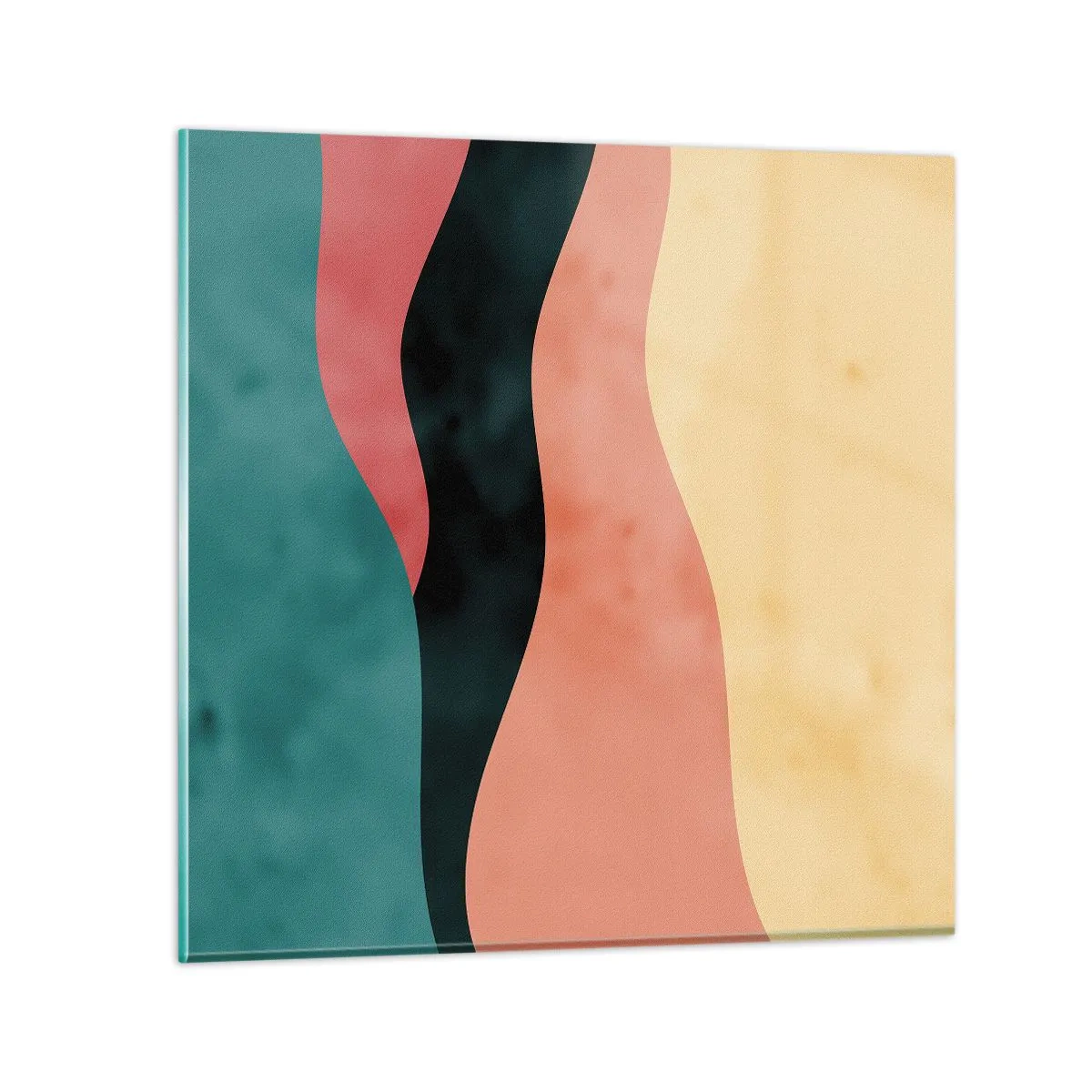 Obraz na szkle - Zgodna niezgodność - 70x70 cm