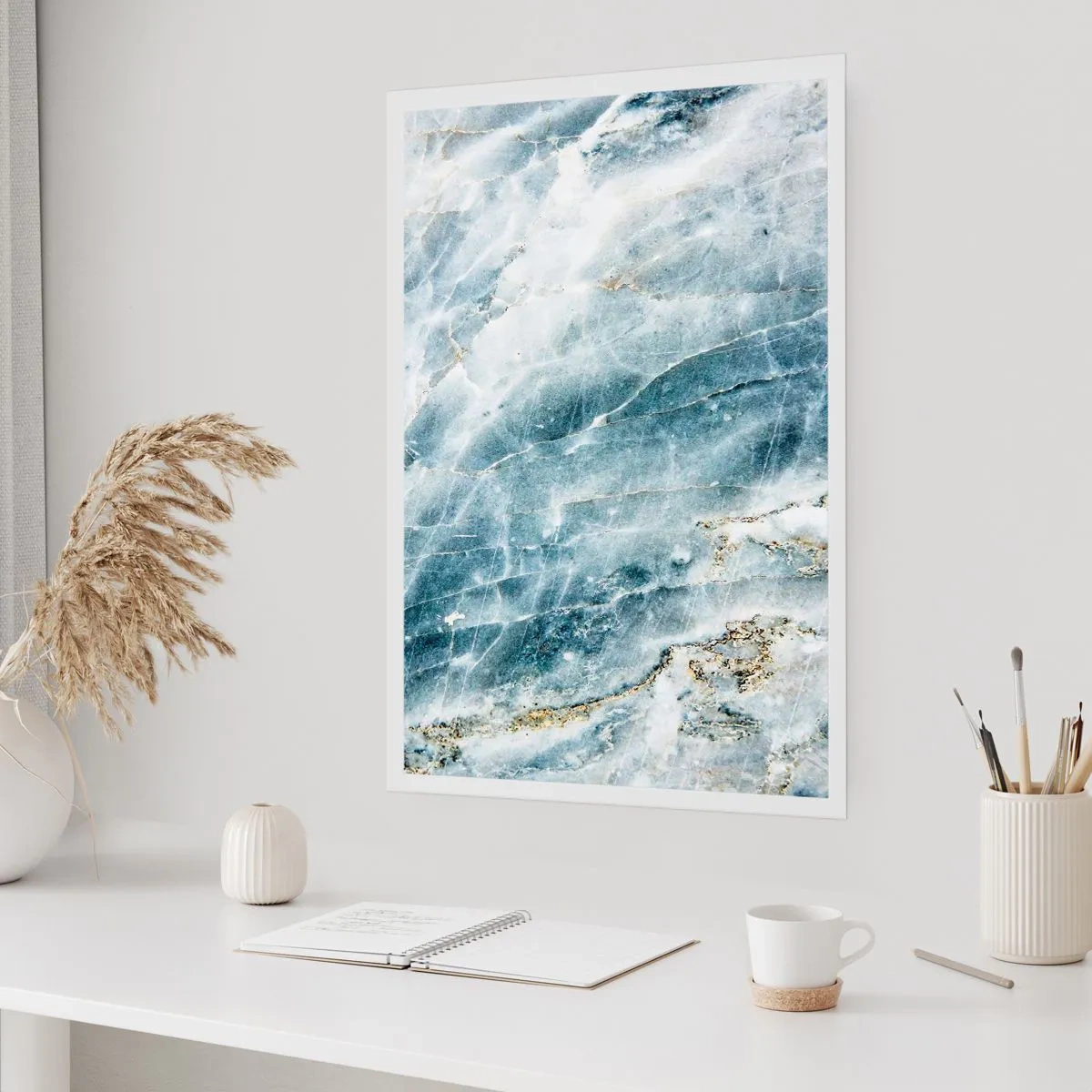 Plakat - Lodowy świat - 40x50 cm