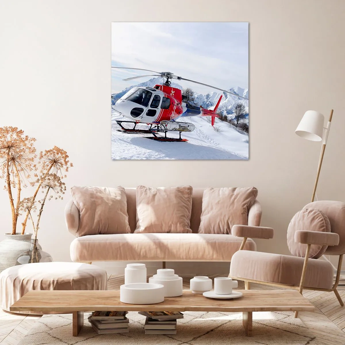 Obraz na płótnie - Zawsze gotowy - 40x40 cm