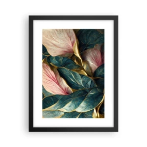 Plakat w czarnej ramie - Naturalna elegancja i styl - 30x40 cm