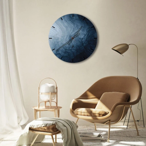 Zegar ścienny - W głąb sięgnąć - 40x40 cm