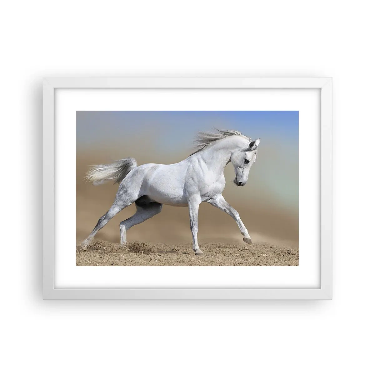 Plakat w białej ramie - Najpiękniejsza arabska baśń - 40x30 cm