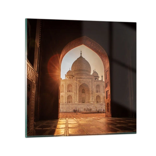 Obraz na szkle - Pomnik nieziemskiej miłości - 50x50 cm