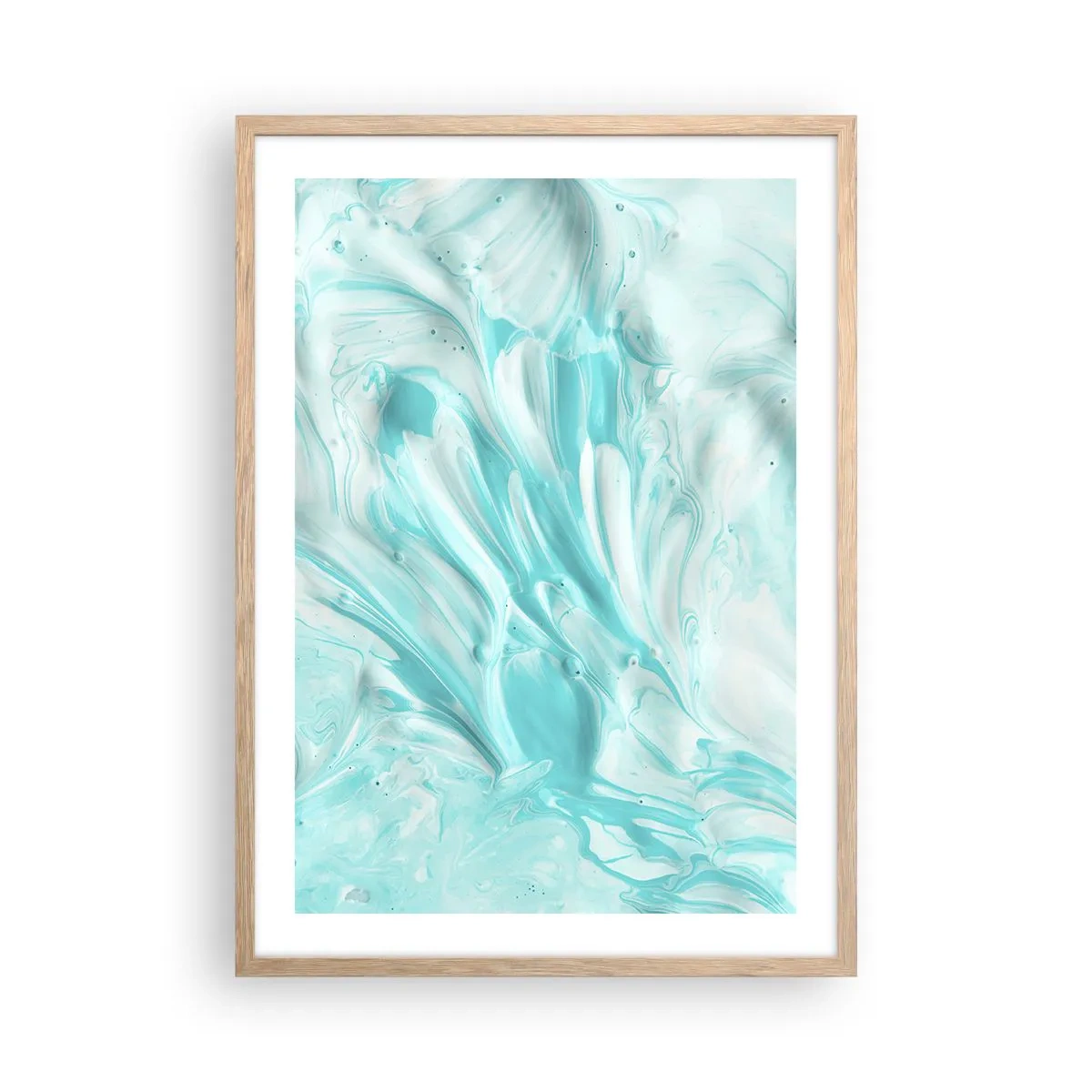 Plakat w ramie jasny dąb - Na zawsze razem - 50x70 cm