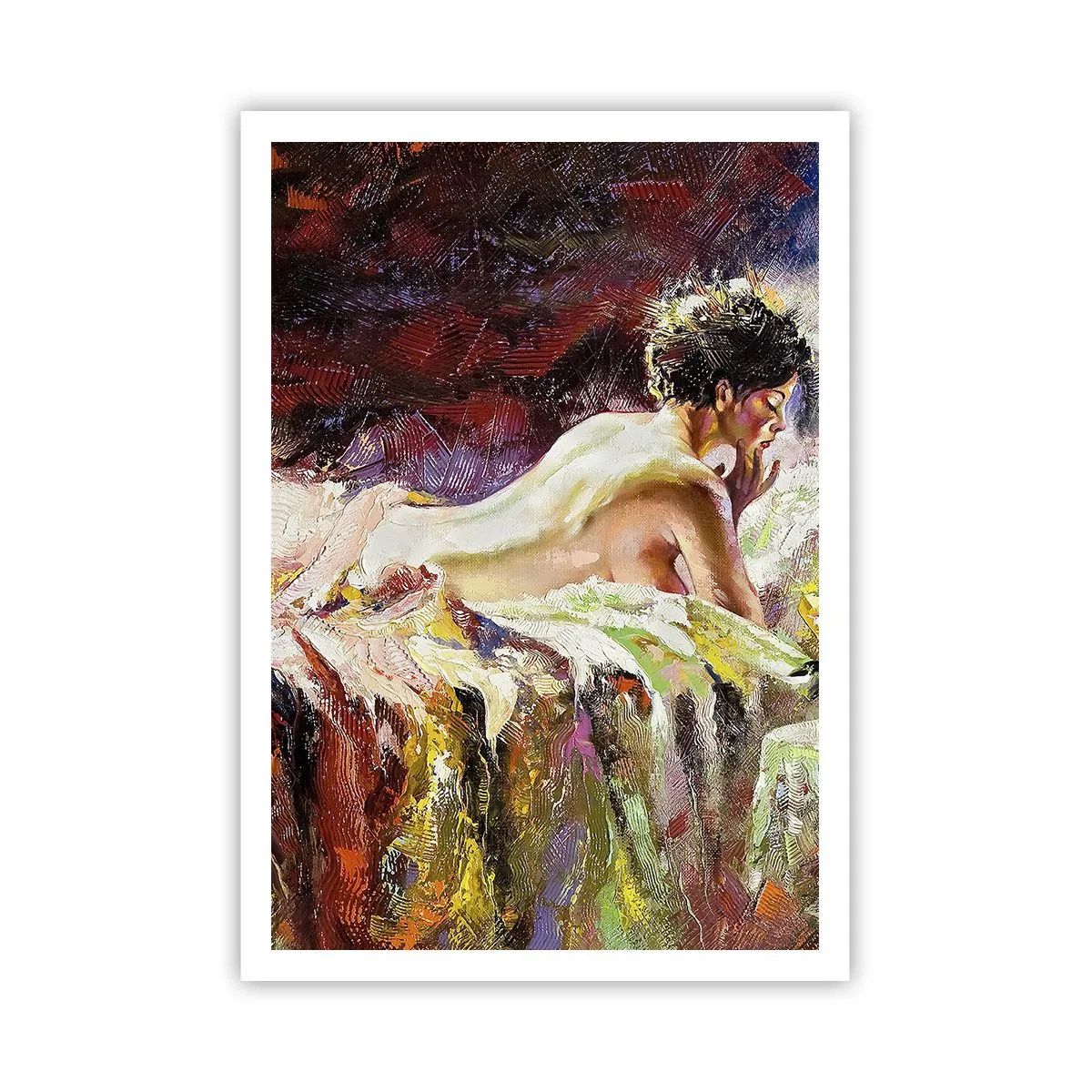 Plakat - Zamyślona Wenus - 70x100 cm