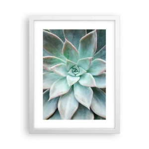 Plakat w białej ramie - Serce pustyni - 30x40 cm