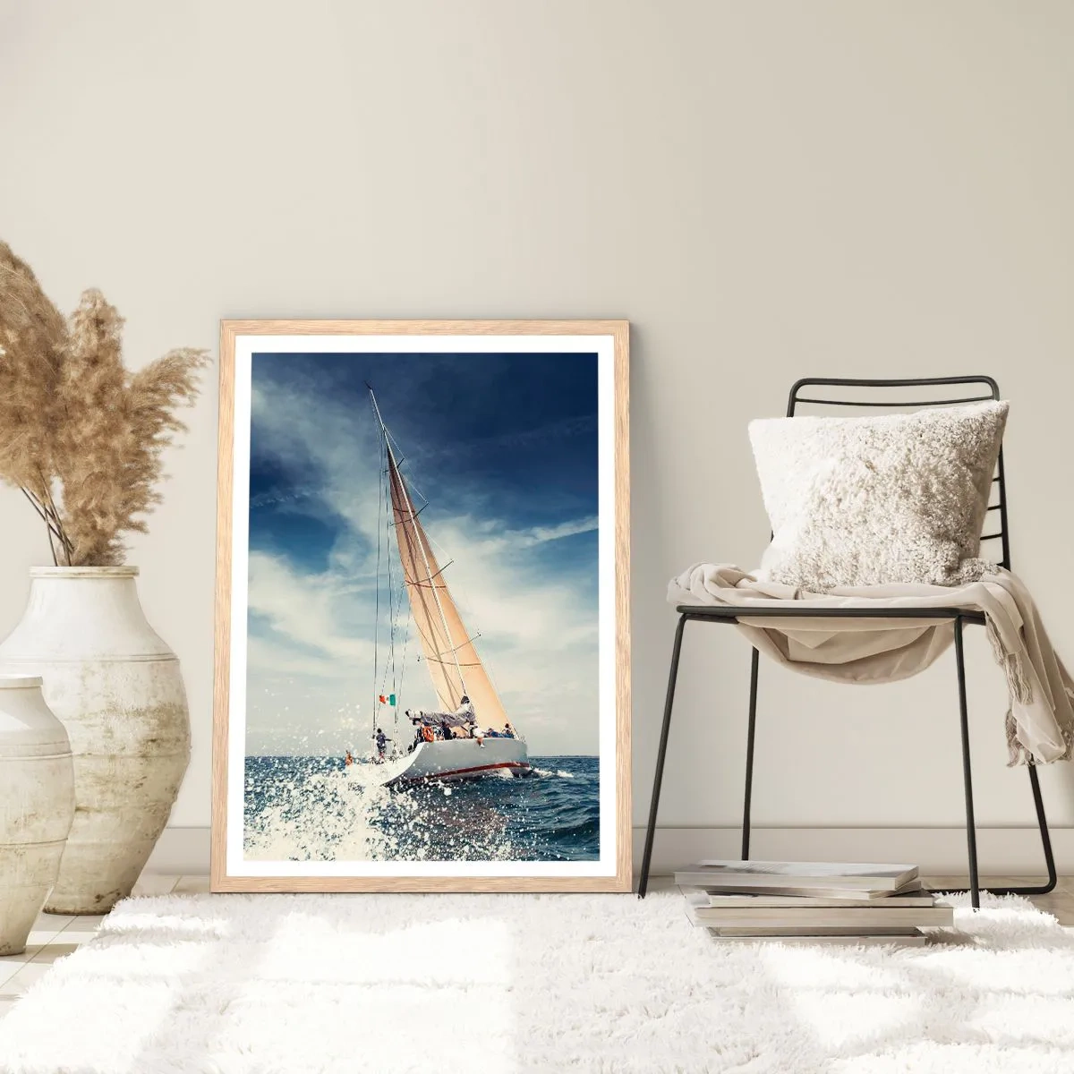 Plakat w ramie jasny dąb - Nas nie dogonią! - 70x100 cm